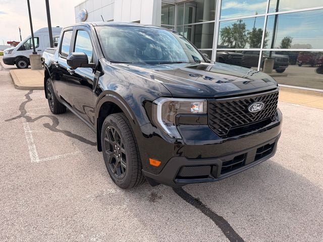 2026 Ford Maverick Lariat in Shadow Black — front three-quarter view